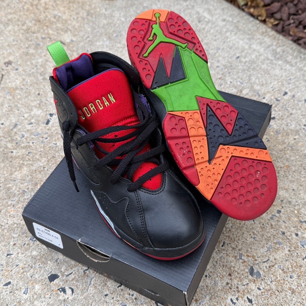 Air Jordan 7 “Marvin the Martian” kids size 3- 2015